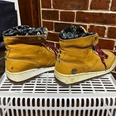 ティンバーランド 　ヌバックレザー　ブーツ　52583　7.5w Timberlandの画像