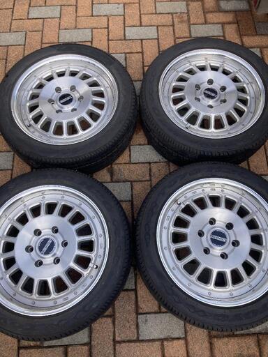 ESSEX18インチ YOKOHAMA タイヤ付きホイールセット