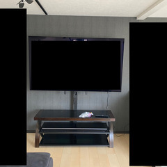 LG 有機ELテレビ OLED55C3PJA + Costco テレビ台の画像