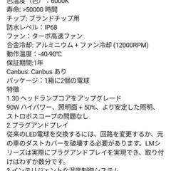 ★Bullvision D3S LEDヘッドライト(新品未使用品)の画像