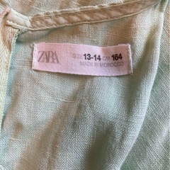 ZARA リネン100%オールインワン ジャンプスーツ サロペットの画像