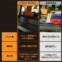 ジムニー　jb64 jb74  リア収納の画像