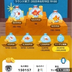 2名限定！スタバ1000円分かaupay1000円分！の画像