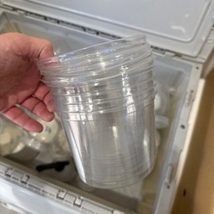 穴あき　クリアボトル　昆虫・幼虫飼育用の画像