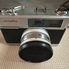 ジャンク‼️レトロ　 一眼レフ　コニカAUTO S2とミノルタ HI-MATIC 7  フィルムカメラ　の画像