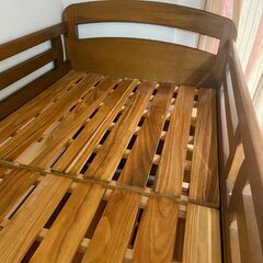 木製2段ベッド　分離可能の画像