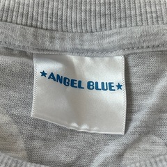 しまむら エンジェルブルー Tシャツ やや丈短め 150cmの画像
