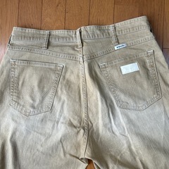 ラングラー　ジーンズ　カーキ色　綺麗　ウエスト90cmほどの画像