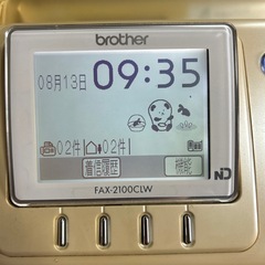 固定電話　FAX ブラザーの画像
