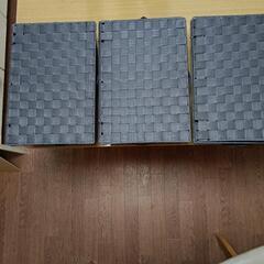 美品！蓋付き収納ボックス（３点セット）の画像