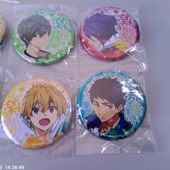 FREE　キャラ缶バッジ6点です。の画像