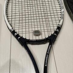 slazenger 硬式テニスラケット XCEL TOUR100 ネイビーホワイト ソフトケース付き スラセンジャー テニス ラケット エクセル ツアー100の画像