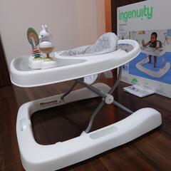 美品】Ingenuity Step & Sprout 3-in-1 ベビーウォーカーの画像