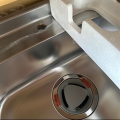 【新品未使用】タカラスタンダード150cm木製キッチンの画像