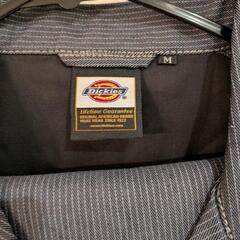 新品未使用　Dickies ストライプ　ワークウェア 作業着セットアップ　Mの画像