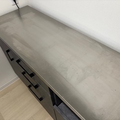 【大川家具】キッチンカウンターの画像