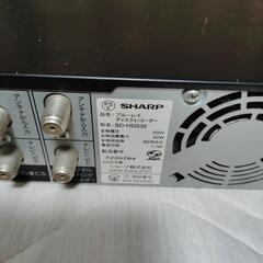SHARP ブルーレイレコーダー　純正リモコン有りの画像