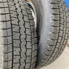 9.9部山　165R13 スタッドレス　バリ山　の画像