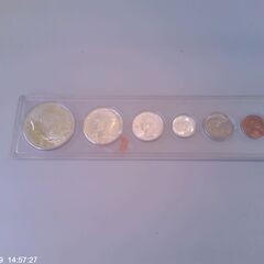 プルーフ貨幣セットです。の画像