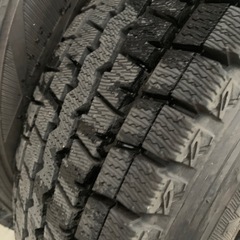 9.9部山　165R13 スタッドレス　バリ山　の画像