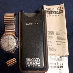 Swatch　IRONY Cronoグラフ腕時計 の画像
