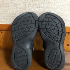 黒サンダルの画像