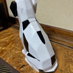 犬の置物の画像