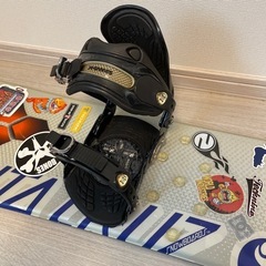 スノーボード サンタクルーズ 白150cmの画像