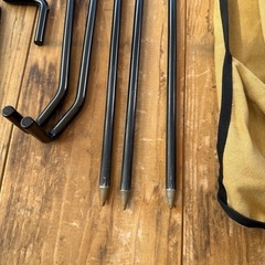 中古　クイックキャンプ　QUICKCAMP 焚火陣幕　の画像