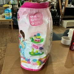 1才からのメガブロック💗 MEGA BLOCK 80個入り 赤ちゃん用おもちゃ ピンクの画像
