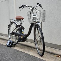 ブリジストンの電動アシスト自転車アシスタ♪おしゃれなダークブラウンの画像