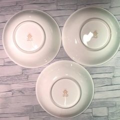 Noritake ボーンチャイナ 平皿 3枚セットの画像