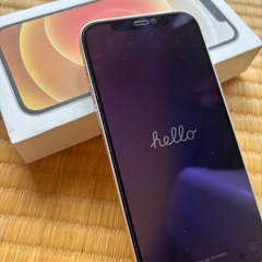 iPhone12ホワイト　128GB 　SIMフリーの画像