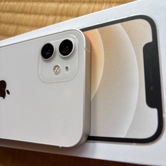 iPhone12ホワイト　128GB 　SIMフリーの画像