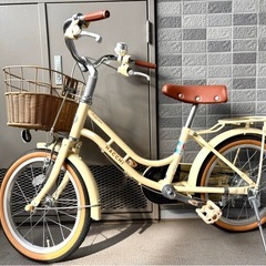 美品　ブリジストン　子ども用　キッズ　カワイイ　自転車　16インチ　ブリヂストンの画像