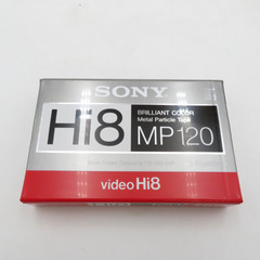 sony (ソニー) 小型家電 未開封 8mm ビデオカセットテープ 5本セット P6‐120HMPD 未使用品 【コンプオフ金沢野々市店】の画像
