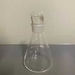 【那須町役場】三角フラスコ　花瓶　古道具　理科　実験　昭和レトロ【管理番号275】の画像