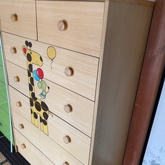 子供用整理タンスの画像