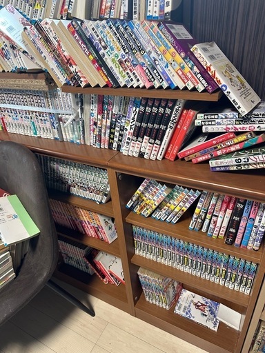 漫画800冊くらい(以上？)