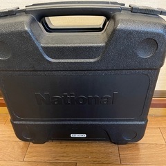 充電ドリルドライバー EZT113YKY バッテリー付 電動工具 National 専用ケース付 の画像