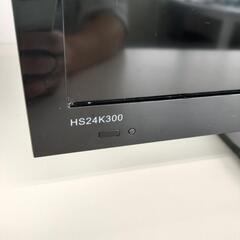 25*80107 Hisense LED液晶テレビ 2013年製 HS24K300の画像