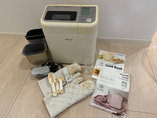 未使用品！パナソニックのホームベーカリー 未使用品】 SD-CB1-W