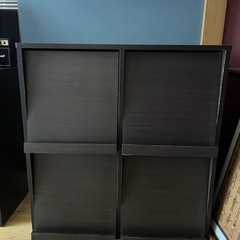 【あげます】レコードラック　ディスプレイラックの画像