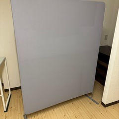 【4枚セット】簡易パーティション（クロス張り）の画像