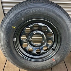 JC74W ジムニーノマド　純正 スチールホイール未走行スペアタイヤ1本　ブリヂストンタイヤの画像