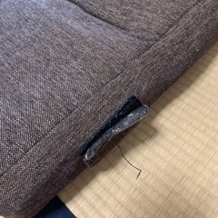8/17まで【中古】ニトリ　ローソファ 4人掛け 分離タイプ(1人掛け×2、2人掛け ×1) の画像