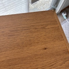 木目調　カラーボックスの画像