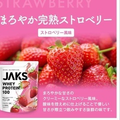 【新品未使用】JAKS ジャックス ホエイ プロテイン 国内製造 高濃度ホエイプロテインの画像