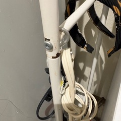 洗濯機用スチールラック⭐︎容器付きの画像