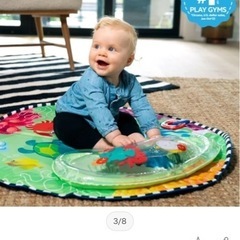 箱付きプレイジム　プレイマット　baby einstein の画像